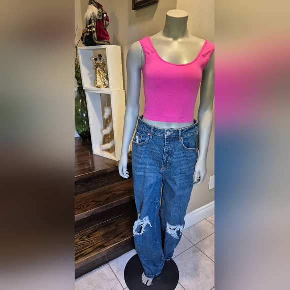 High waist ripped jeans - Picture 7 of 10